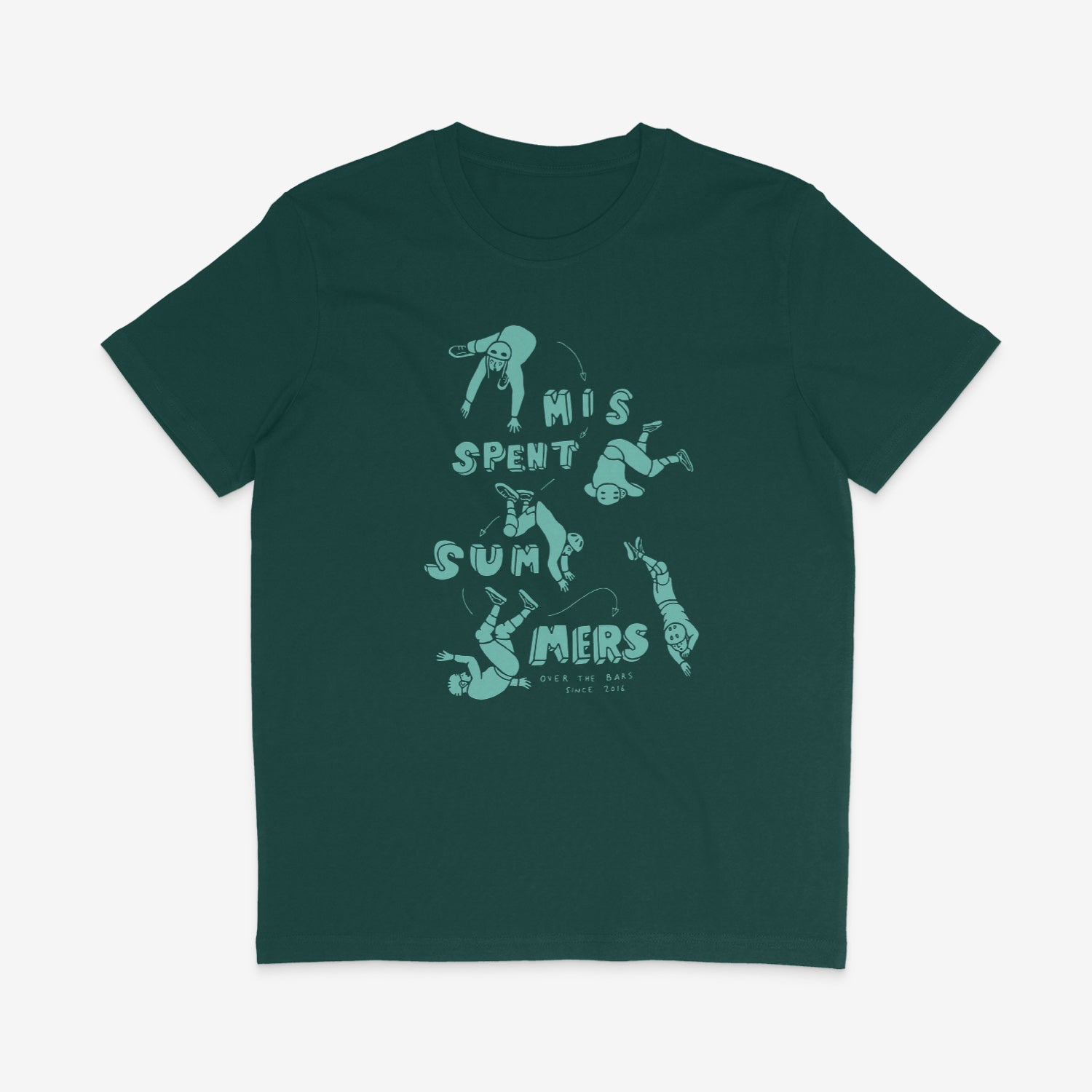 OTB since 2016 organic t-shirt – Misspent Summers — Mountain Bike