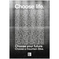 Choose a Mountain Bike poster print