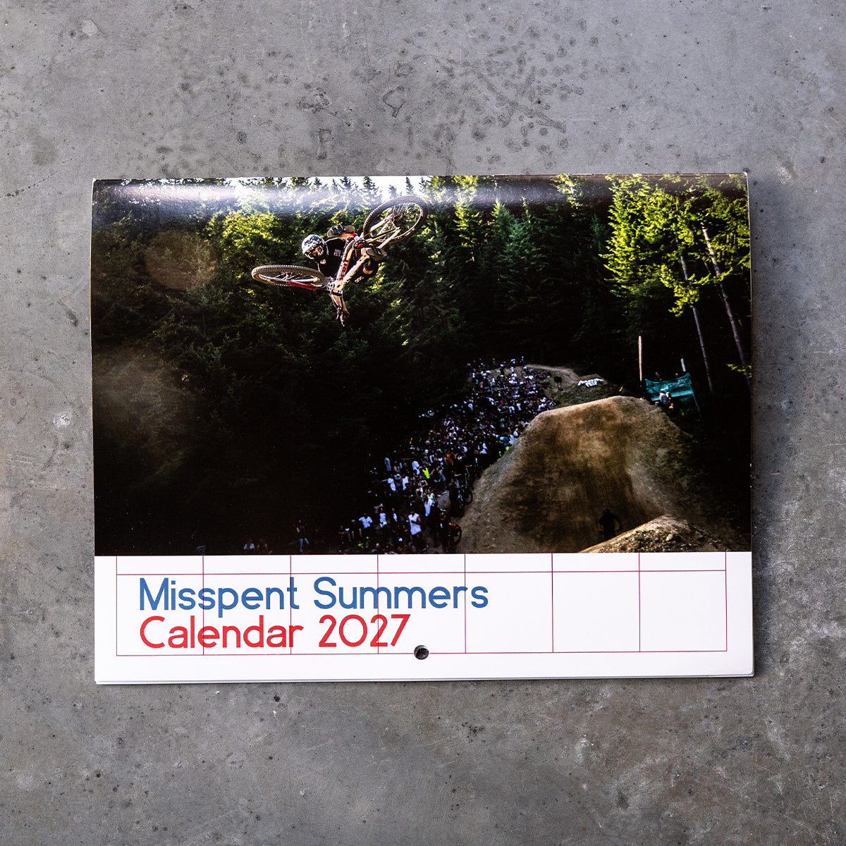 2027 MOUNTAIN BIKE CALENDAR