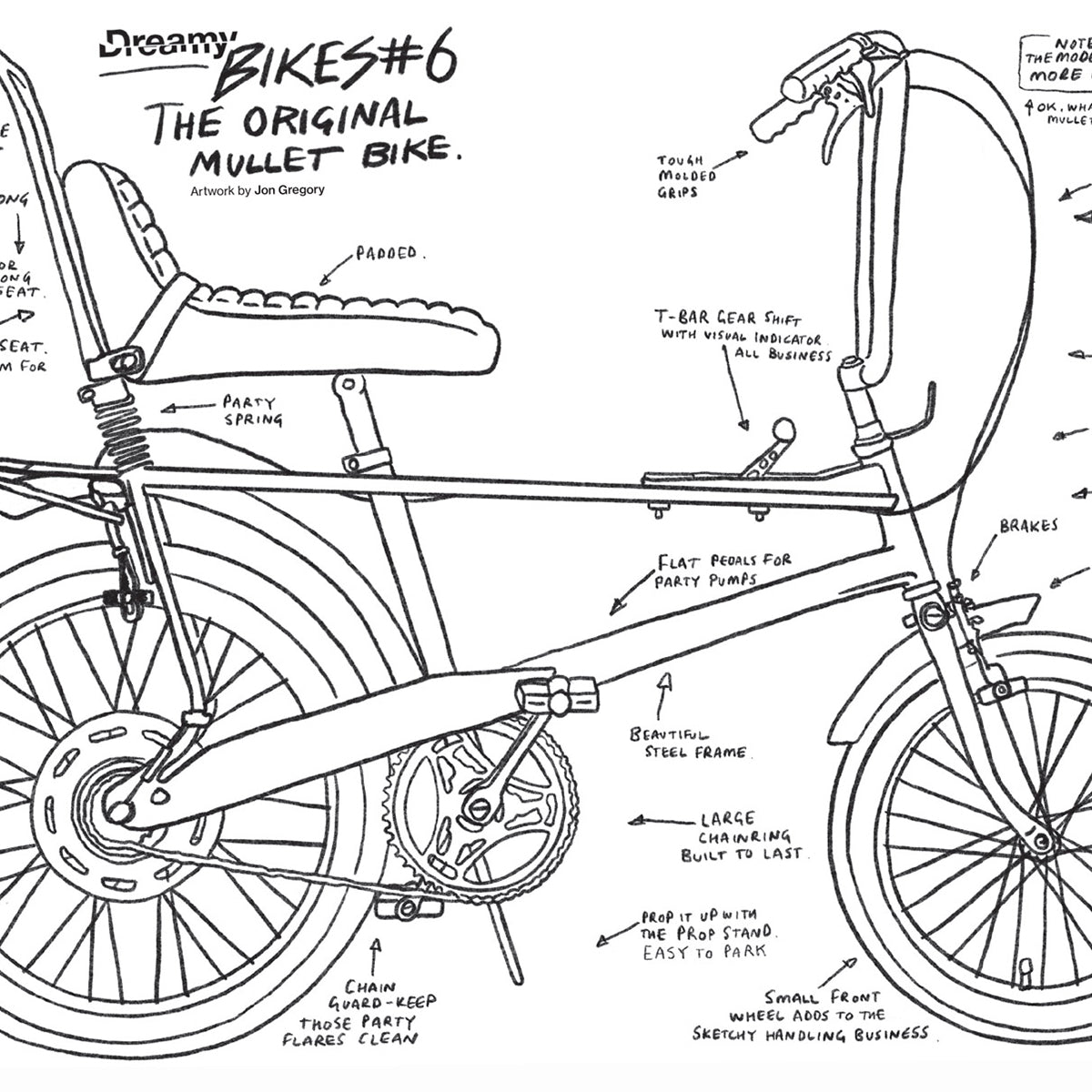 Dreamy Bikes Prints - Print At Home