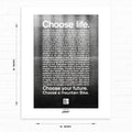 Choose a Mountain Bike poster print