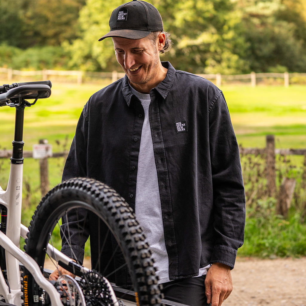 CLASSIC PATCH SHIRT BLACK