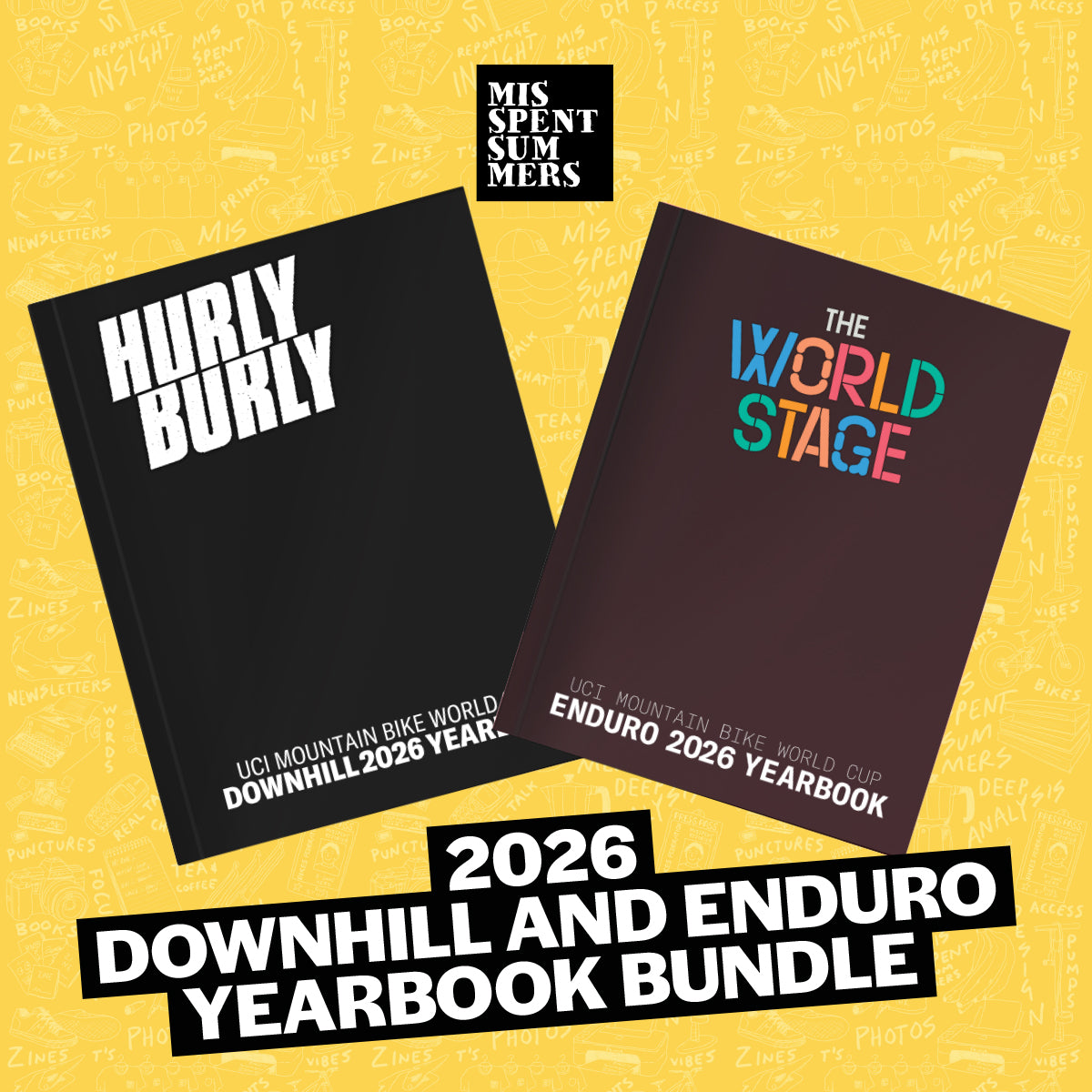 2026 DOWNHILL AND ENDURO YEARBOOK PRE-ORDER BUNDLE