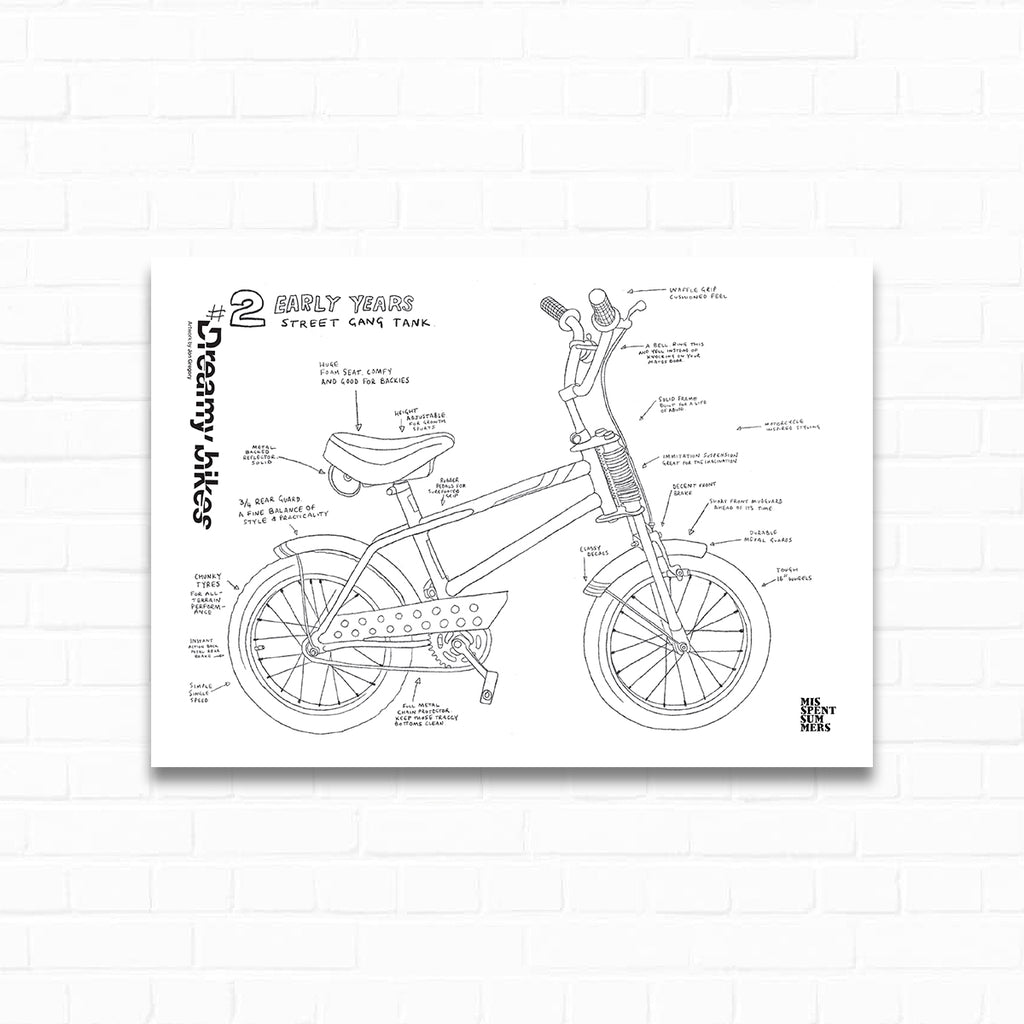Dreamy Bikes Prints - Print At Home