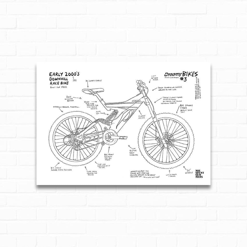 Dreamy Bikes Prints - Print At Home