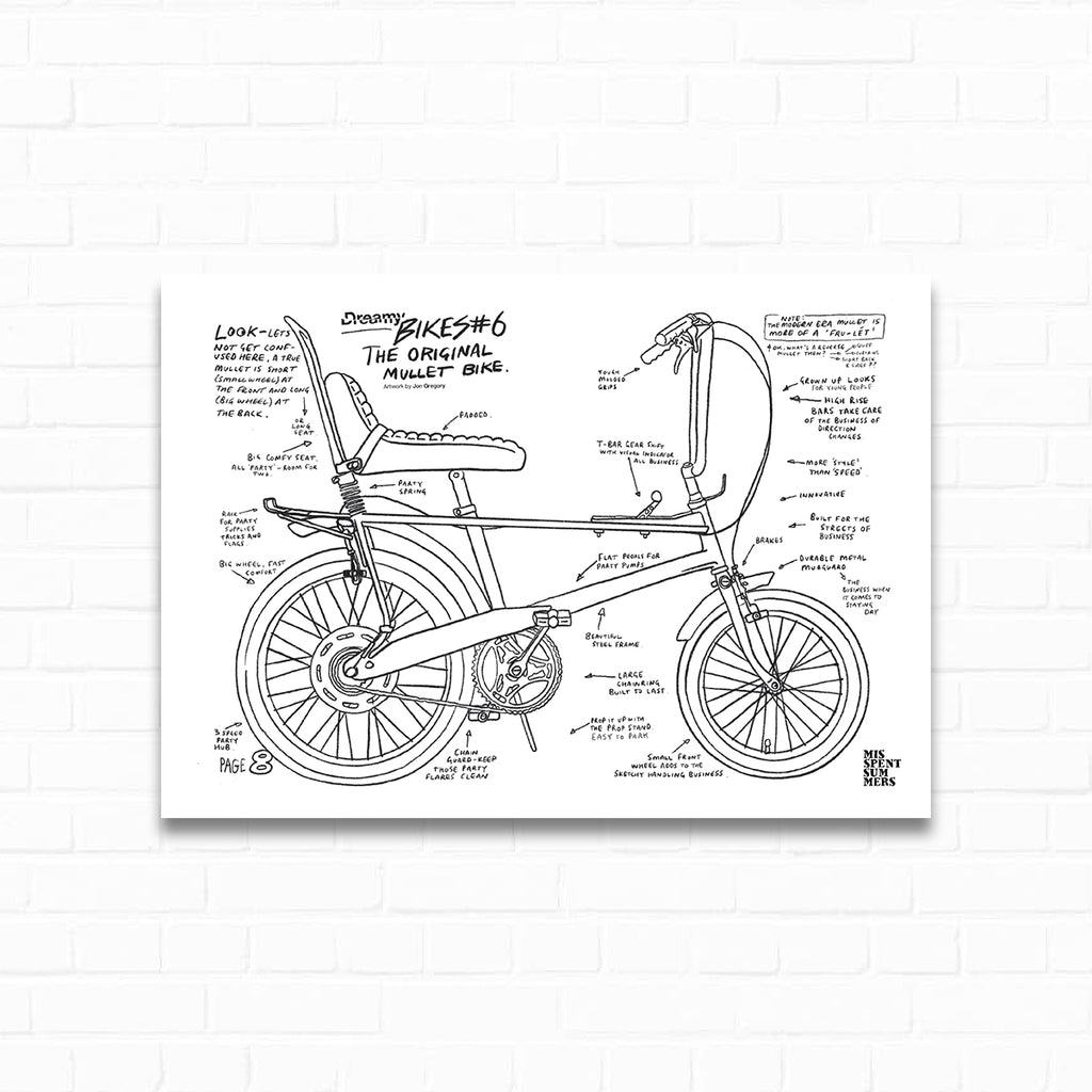 Dreamy Bikes Prints - Print At Home