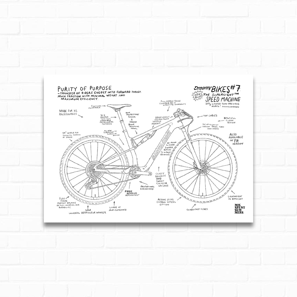 Dreamy Bikes Prints - Print At Home