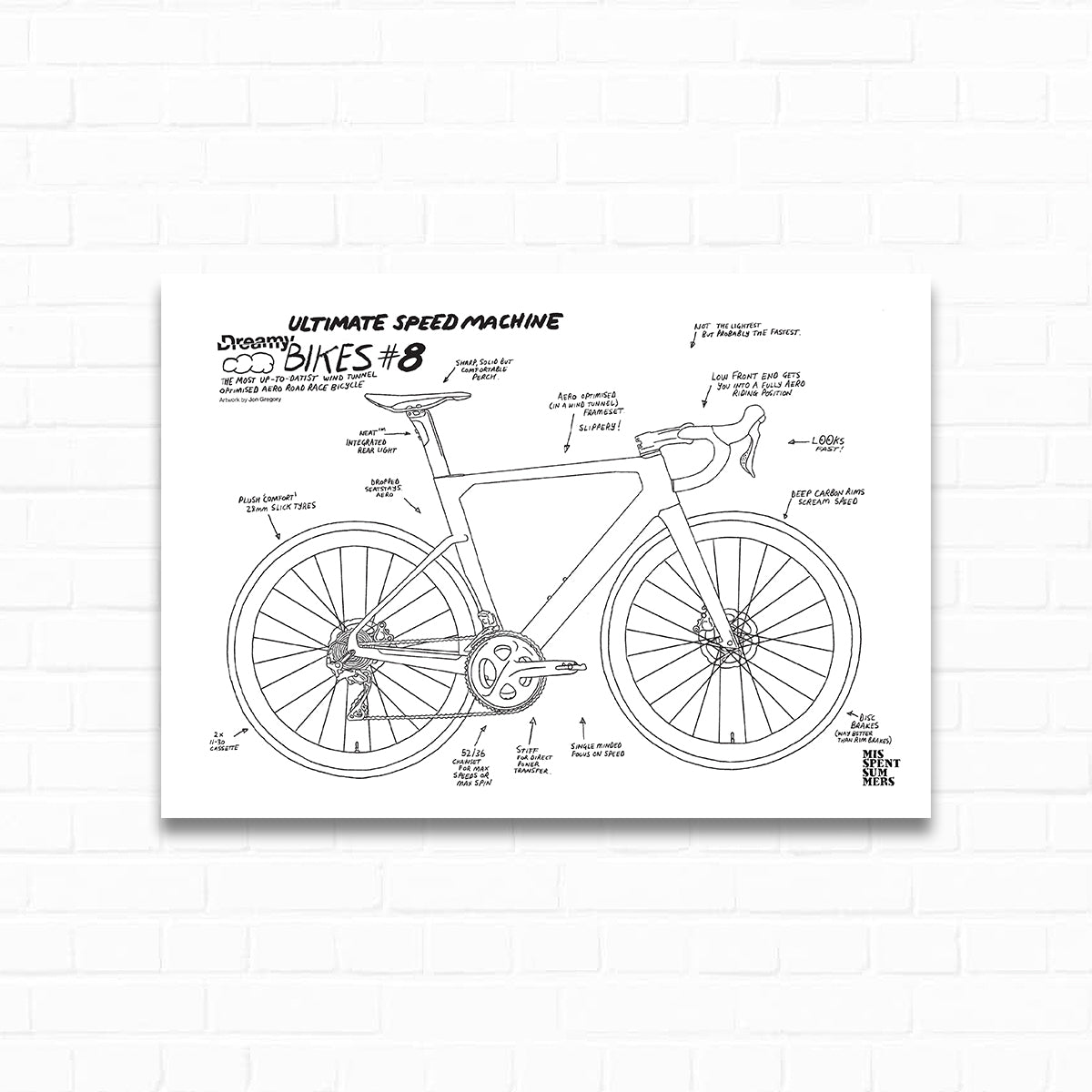 Dreamy Bikes Prints - Print At Home