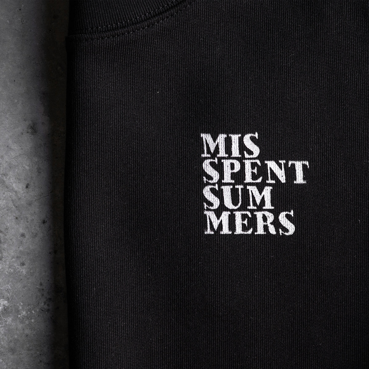 EVERYDAY LOGO SWEATER BLACK