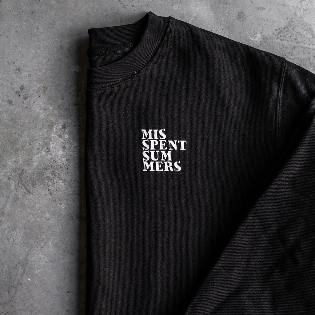 EVERYDAY LOGO SWEATER BLACK