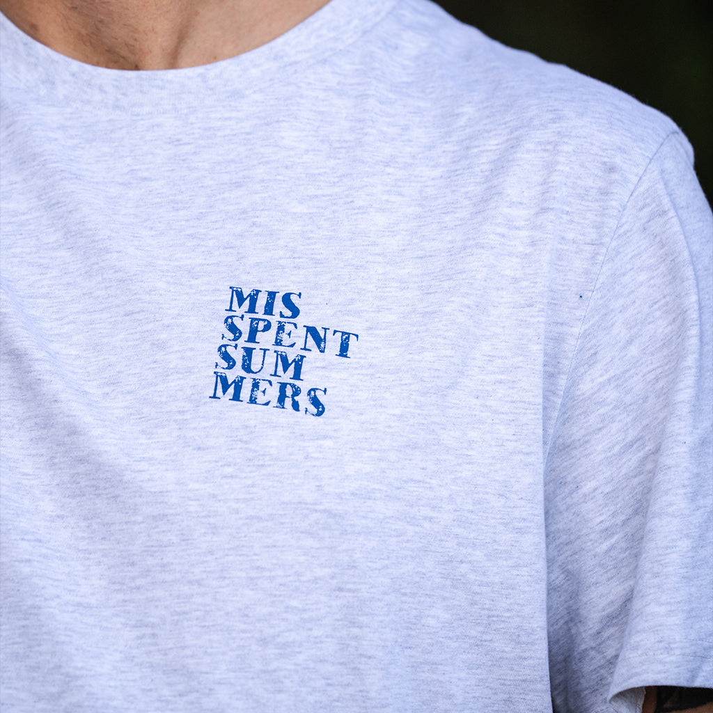 EVERYDAY LOGO TEE LIGHT GREY