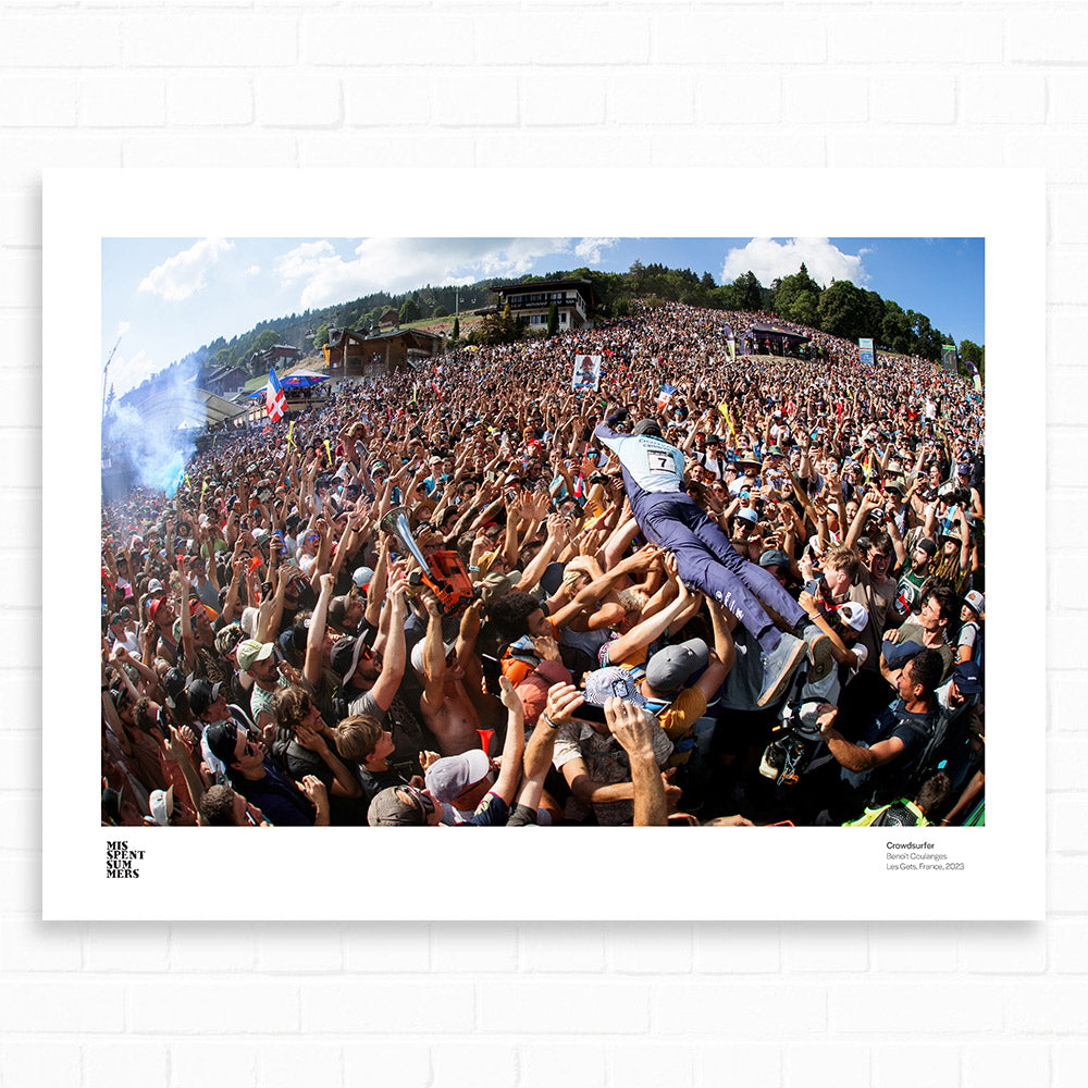 Crowdsurfer – Benoît Coulanges at Les Gets 2023