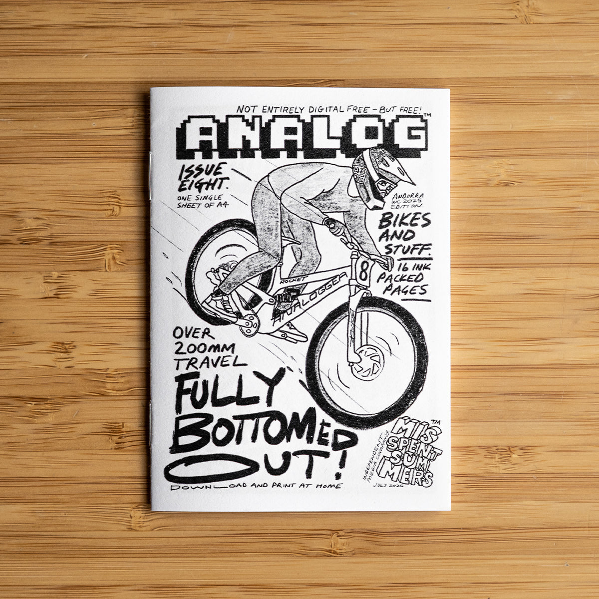 Analog Issue #8 MTB Zine