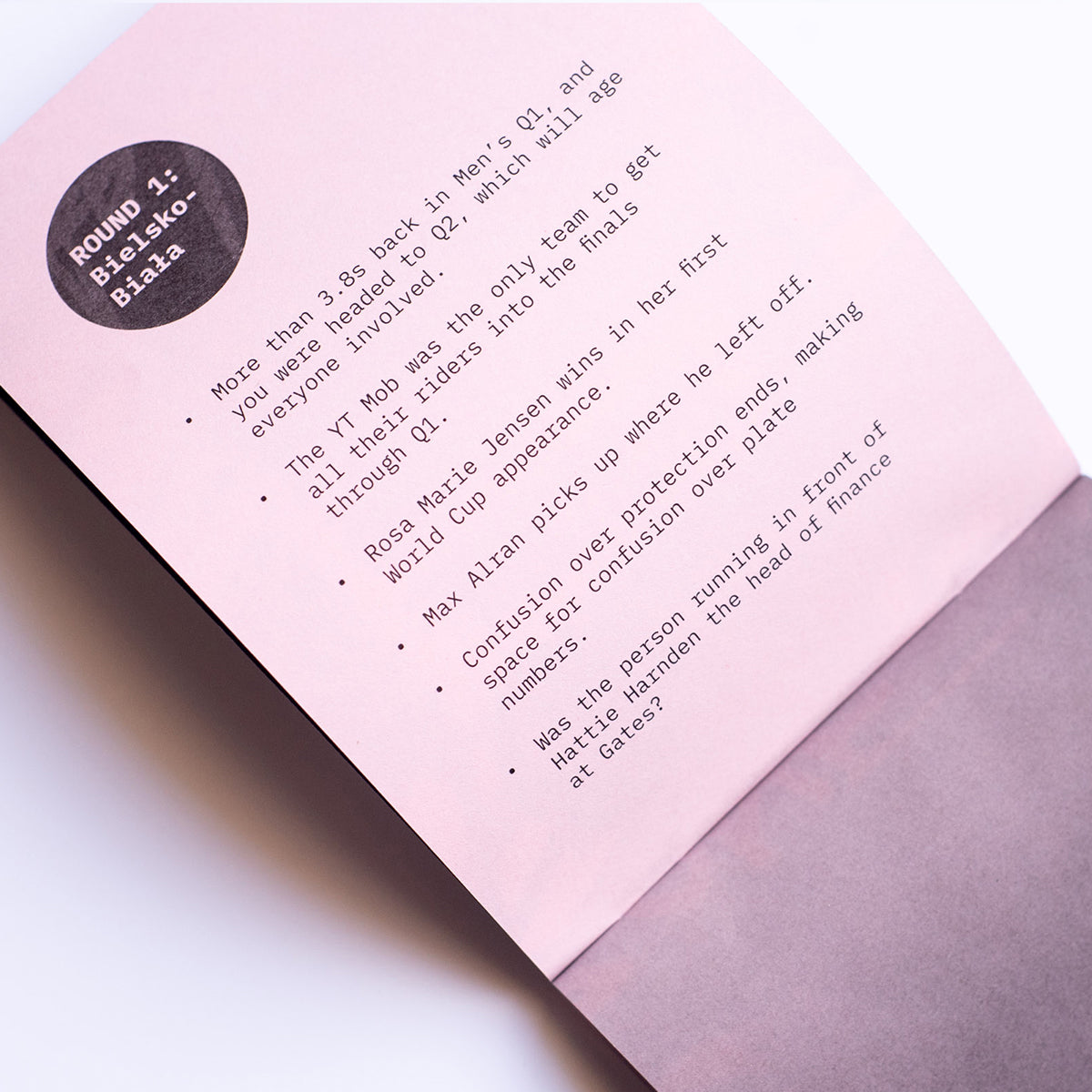 B-ZONE BULLETS ZINE 2025