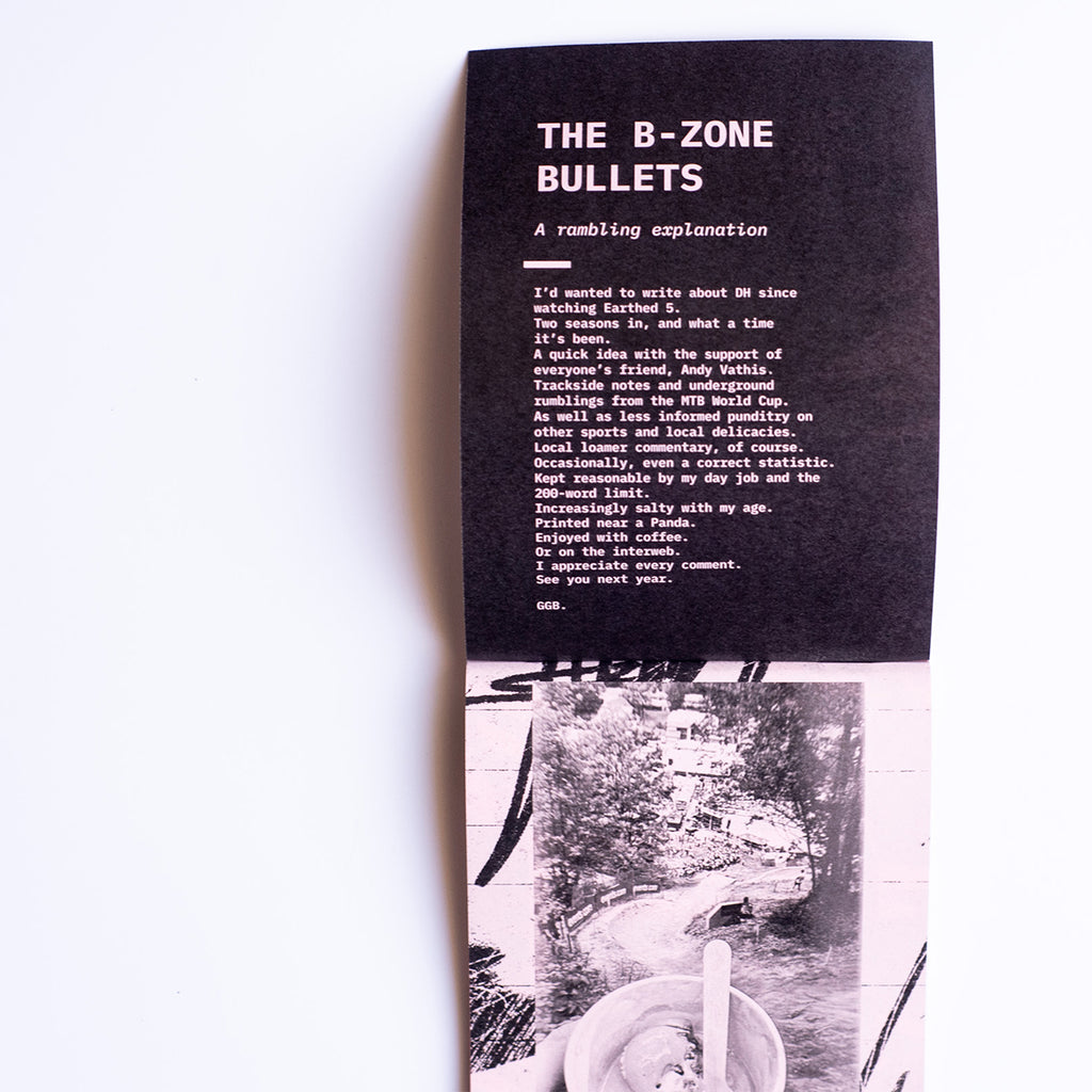 B-ZONE BULLETS ZINE 2025