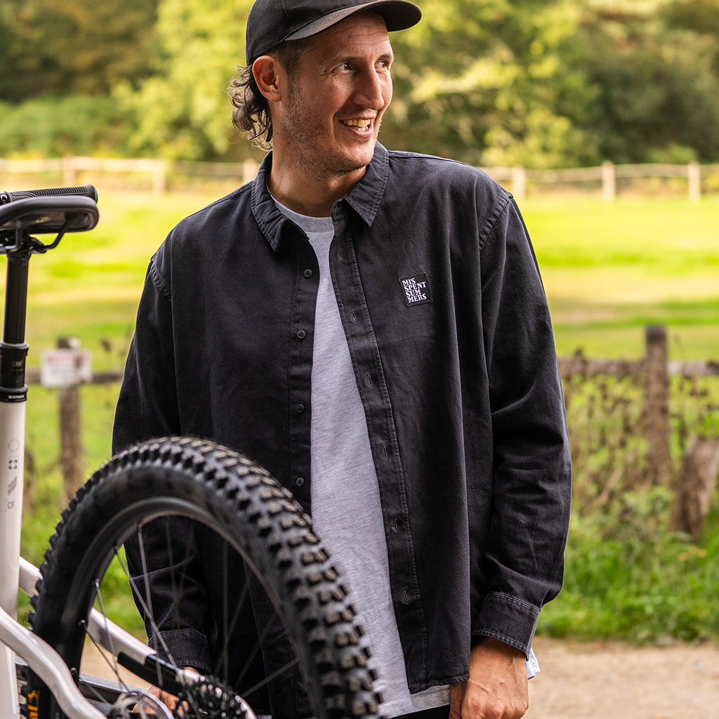 CLASSIC PATCH SHIRT BLACK