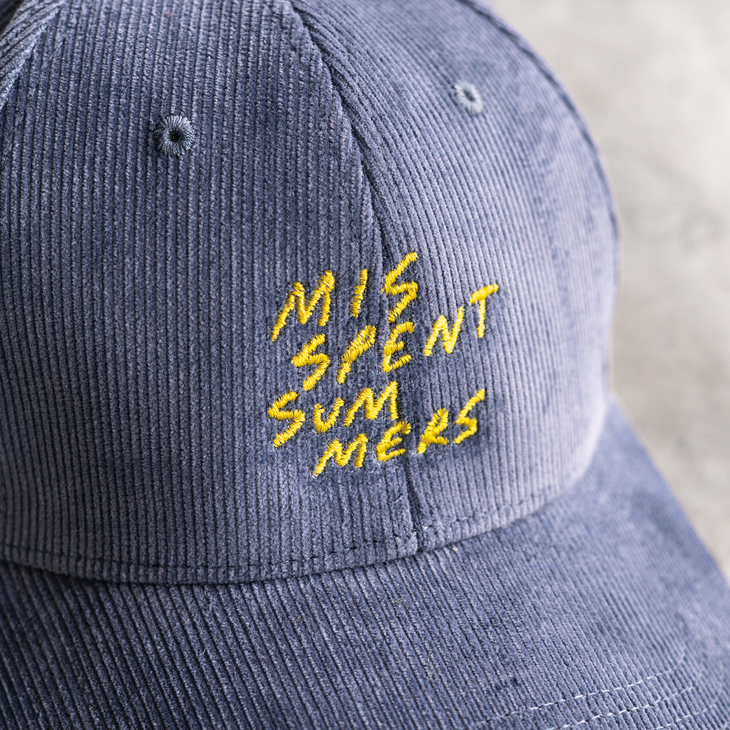 MISSPENT ORGANIC BLUE CORD CAP