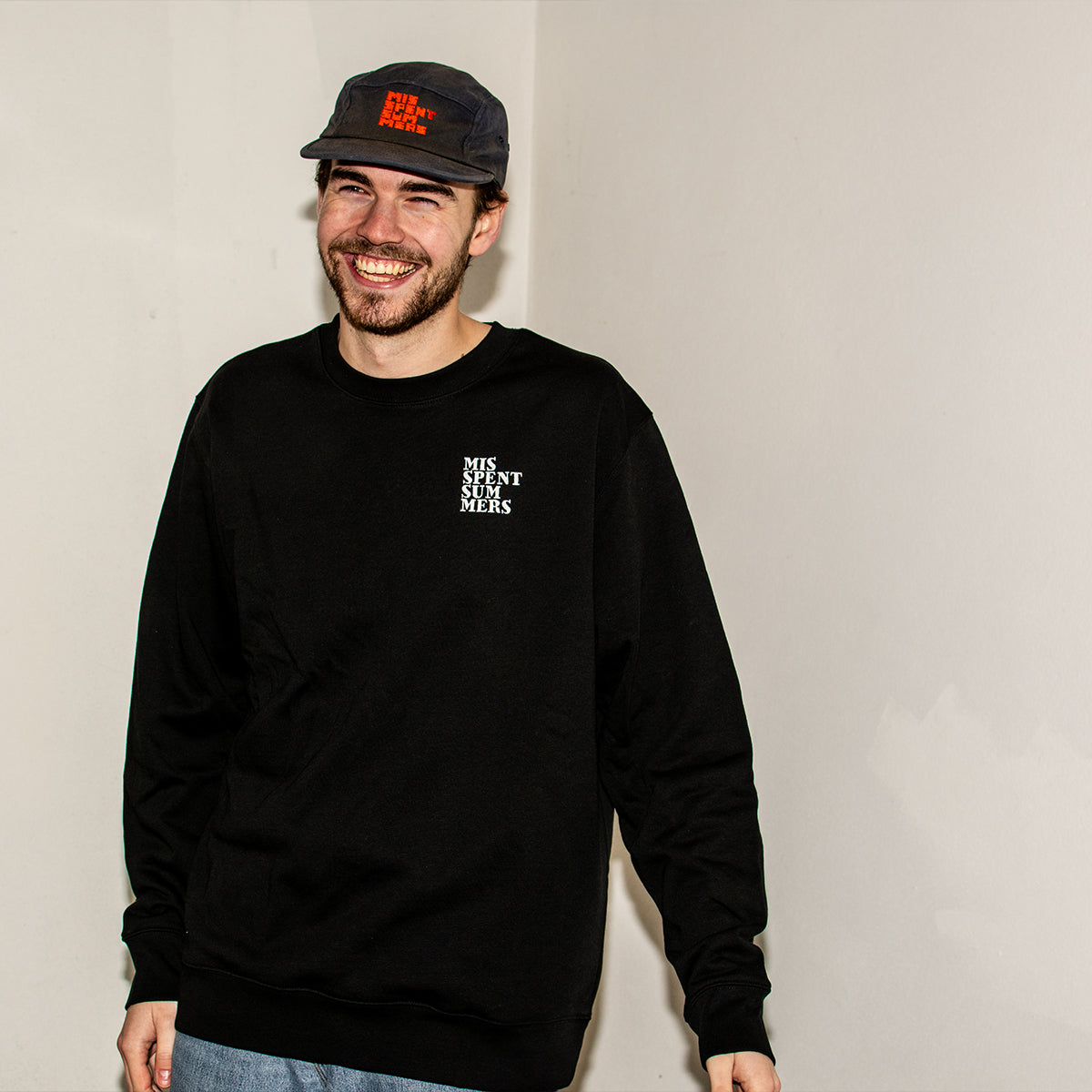 EVERYDAY LOGO SWEATER BLACK