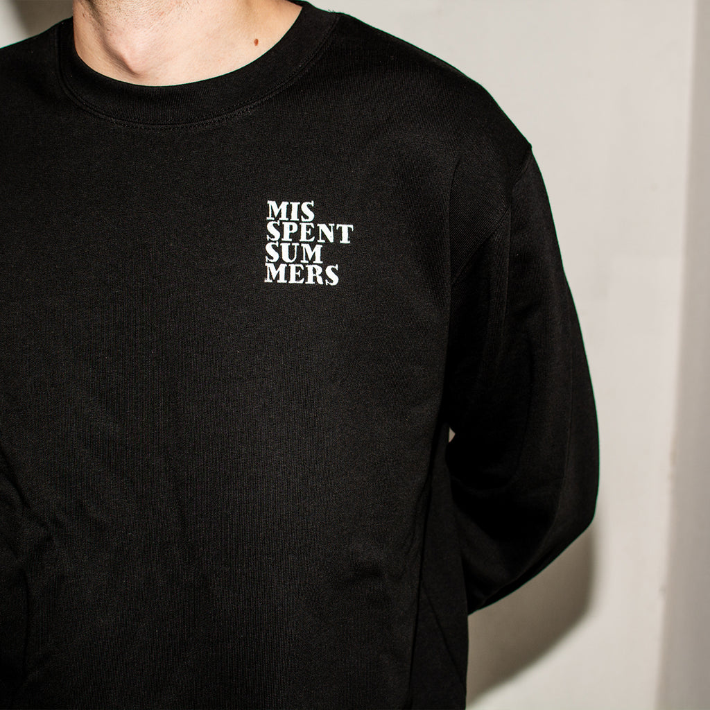 EVERYDAY LOGO SWEATER BLACK