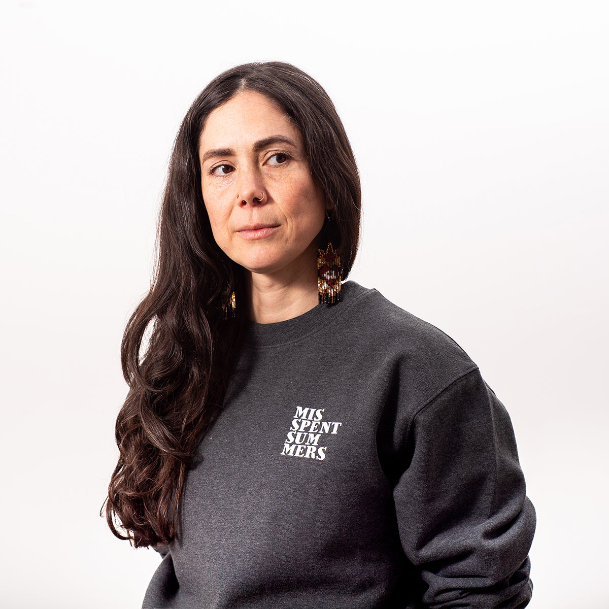 EVERYDAY LOGO SWEATER DARK GREY