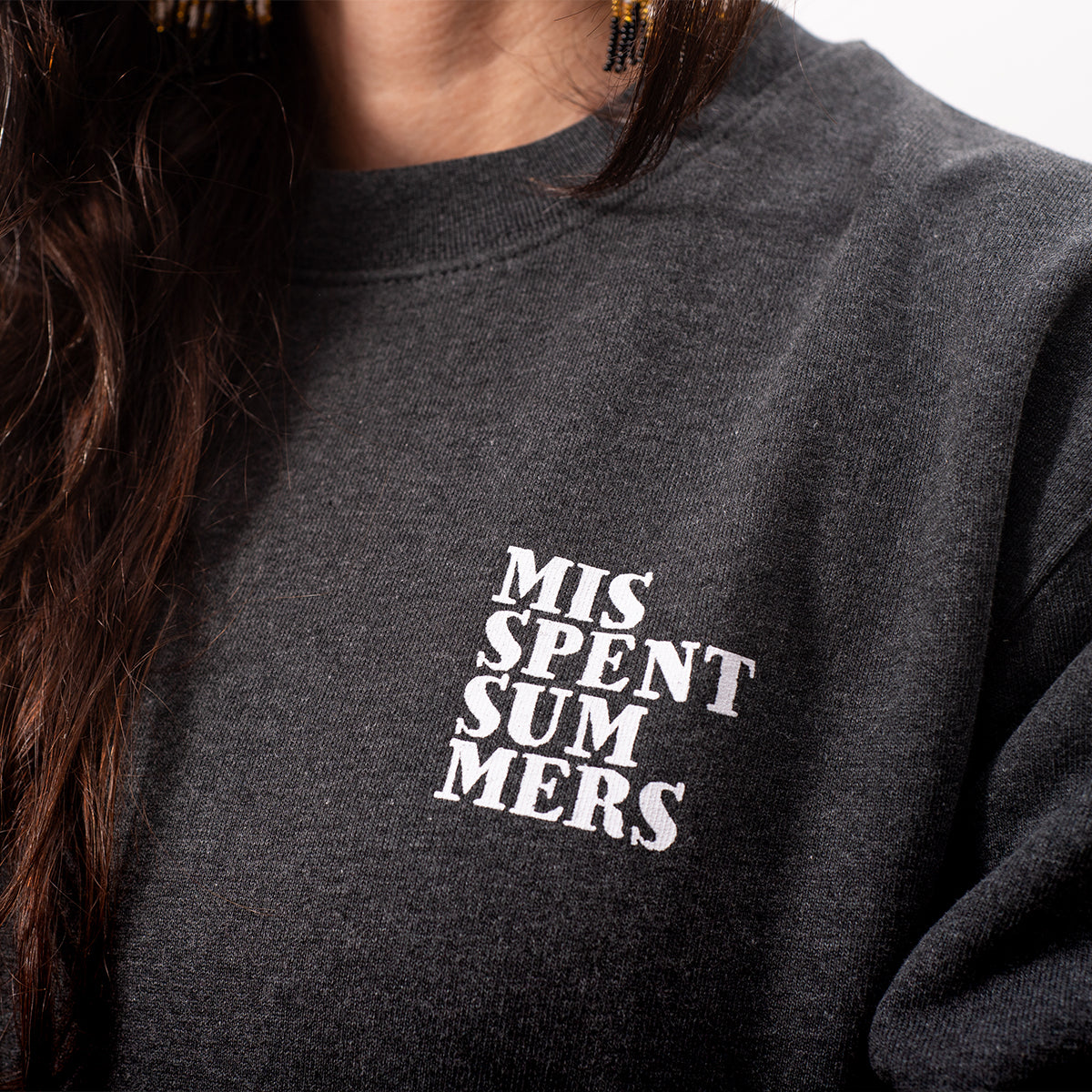 EVERYDAY LOGO SWEATER DARK GREY