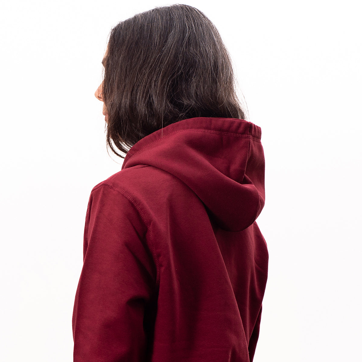 EVERYDAY LOGO HOODIE BURGUNDY