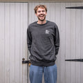 EVERYDAY LOGO SWEATER DARK GREY