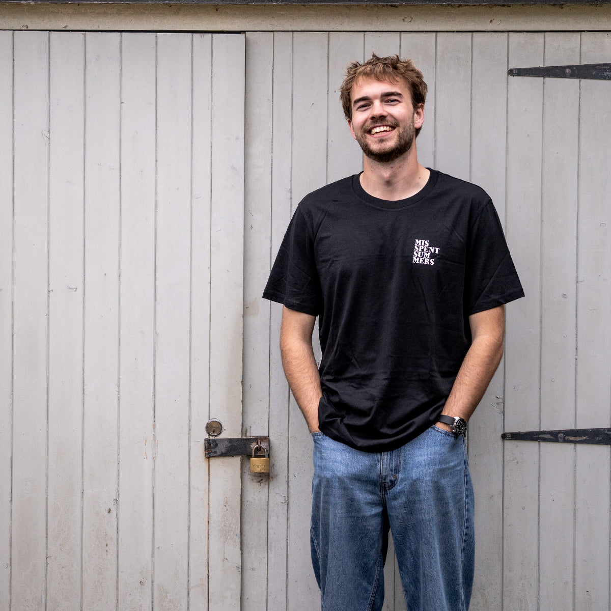 EVERYDAY LOGO TEE BLACK