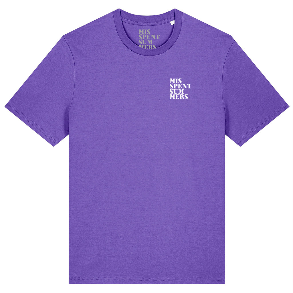 EVERYDAY LOGO TEE PURPLE