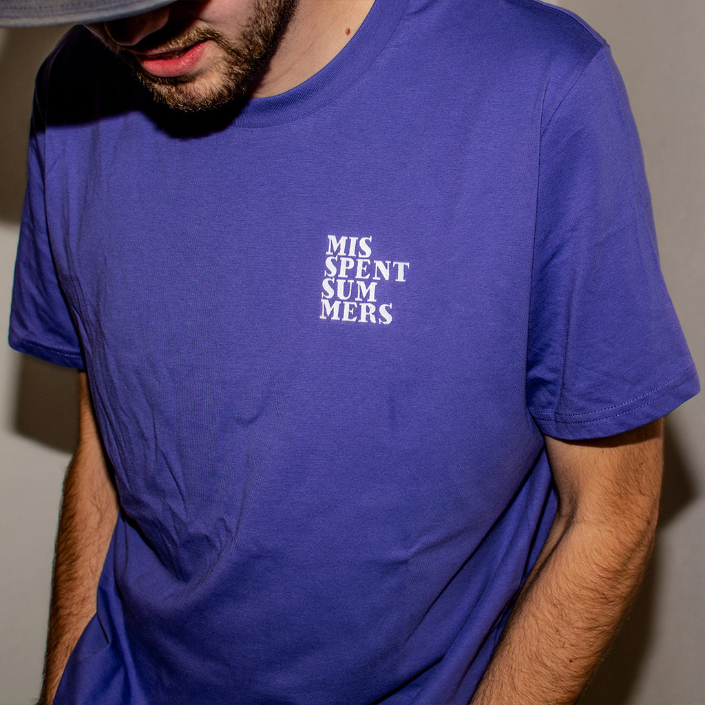 EVERYDAY LOGO TEE PURPLE