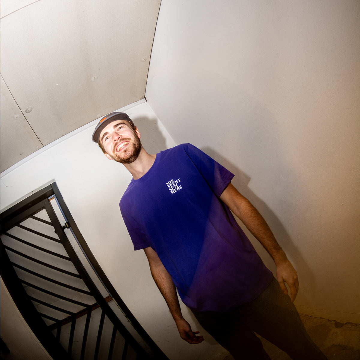 EVERYDAY LOGO TEE PURPLE