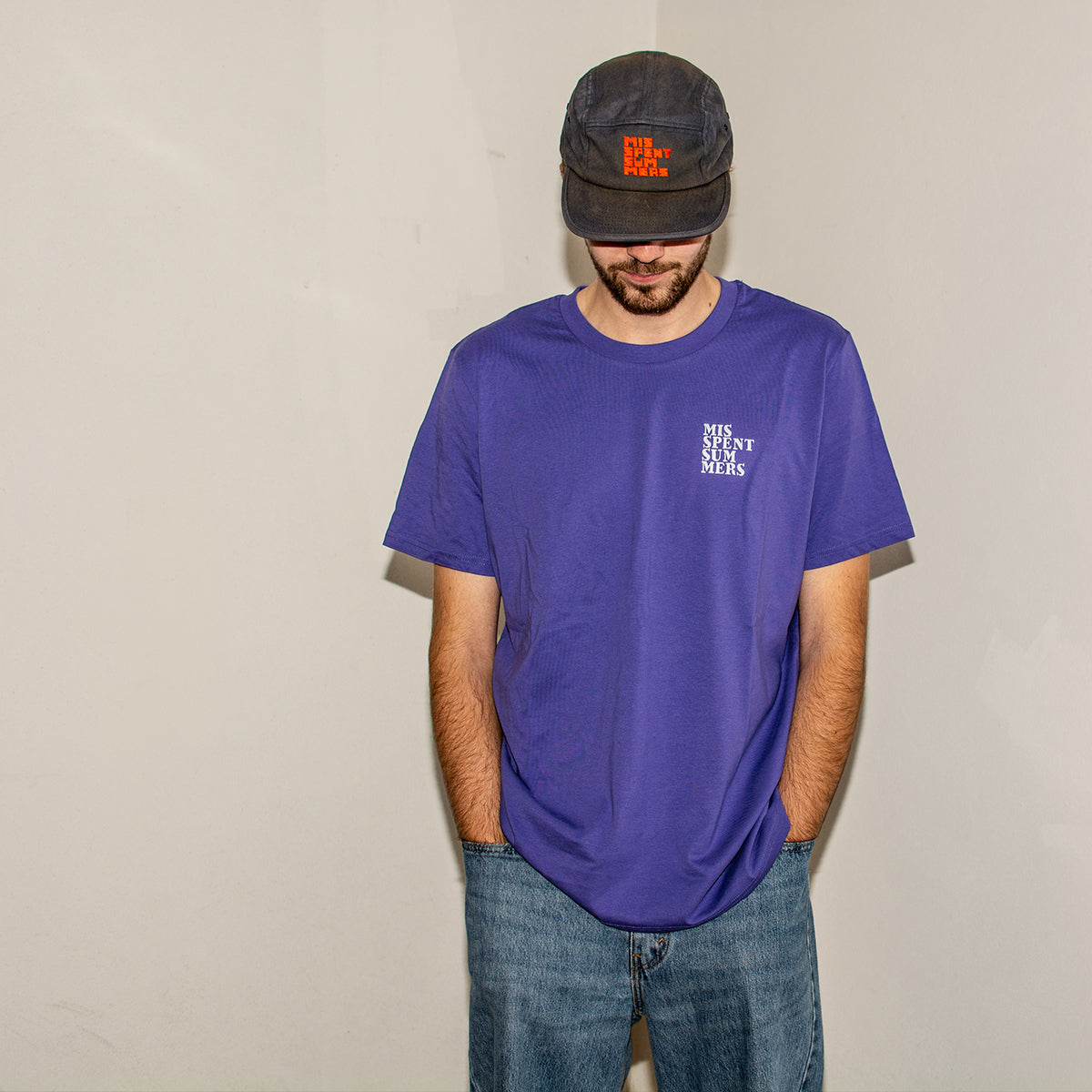 EVERYDAY LOGO TEE PURPLE