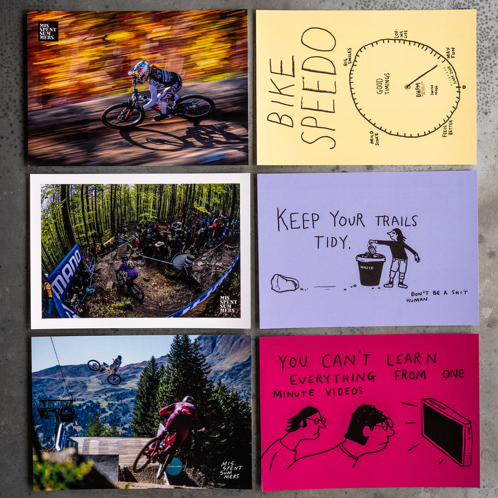 Mountain Bike Postcard Pack