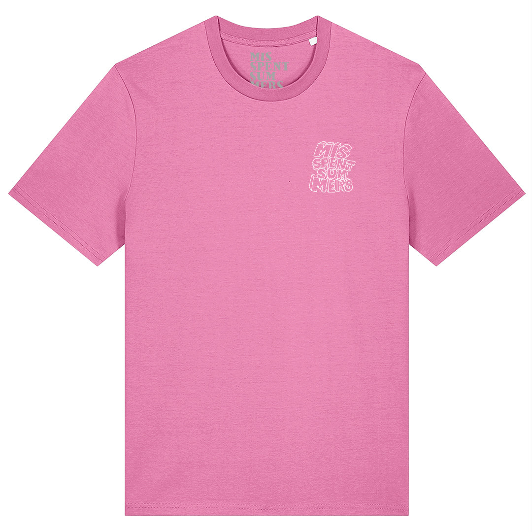 OTB Since 2016 Tee - Pink – Misspent Summers — Mountain Bike Books