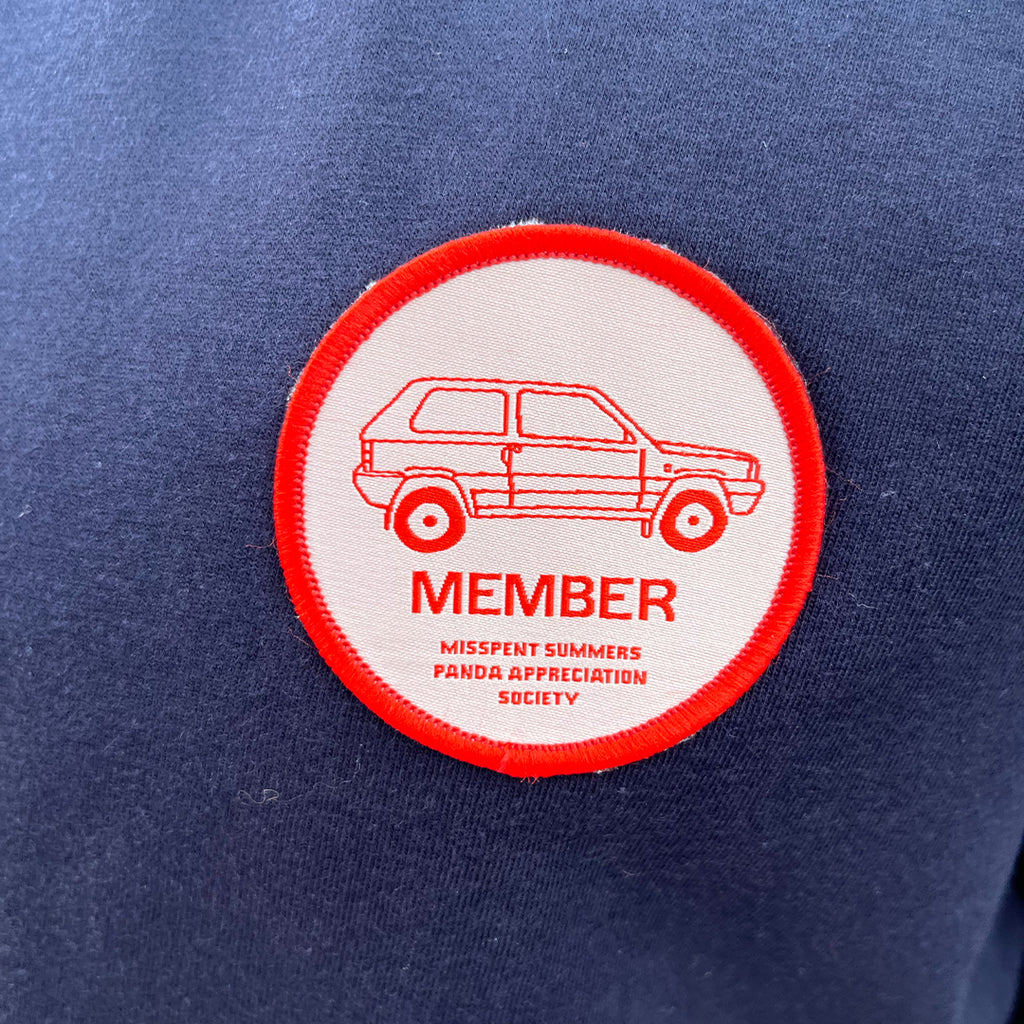 Panda Appreciation Society Iron-On Patch