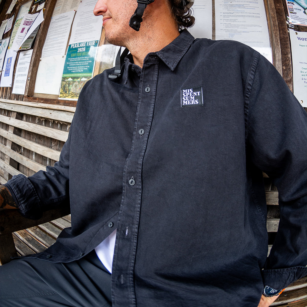 CLASSIC PATCH SHIRT NAVY