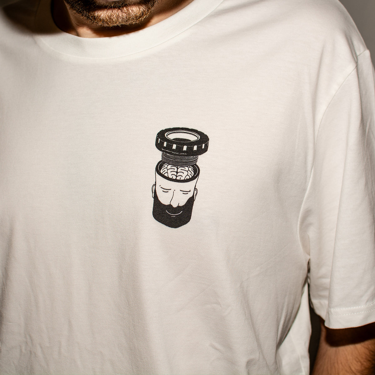 THREADHEAD TEE OFF WHITE