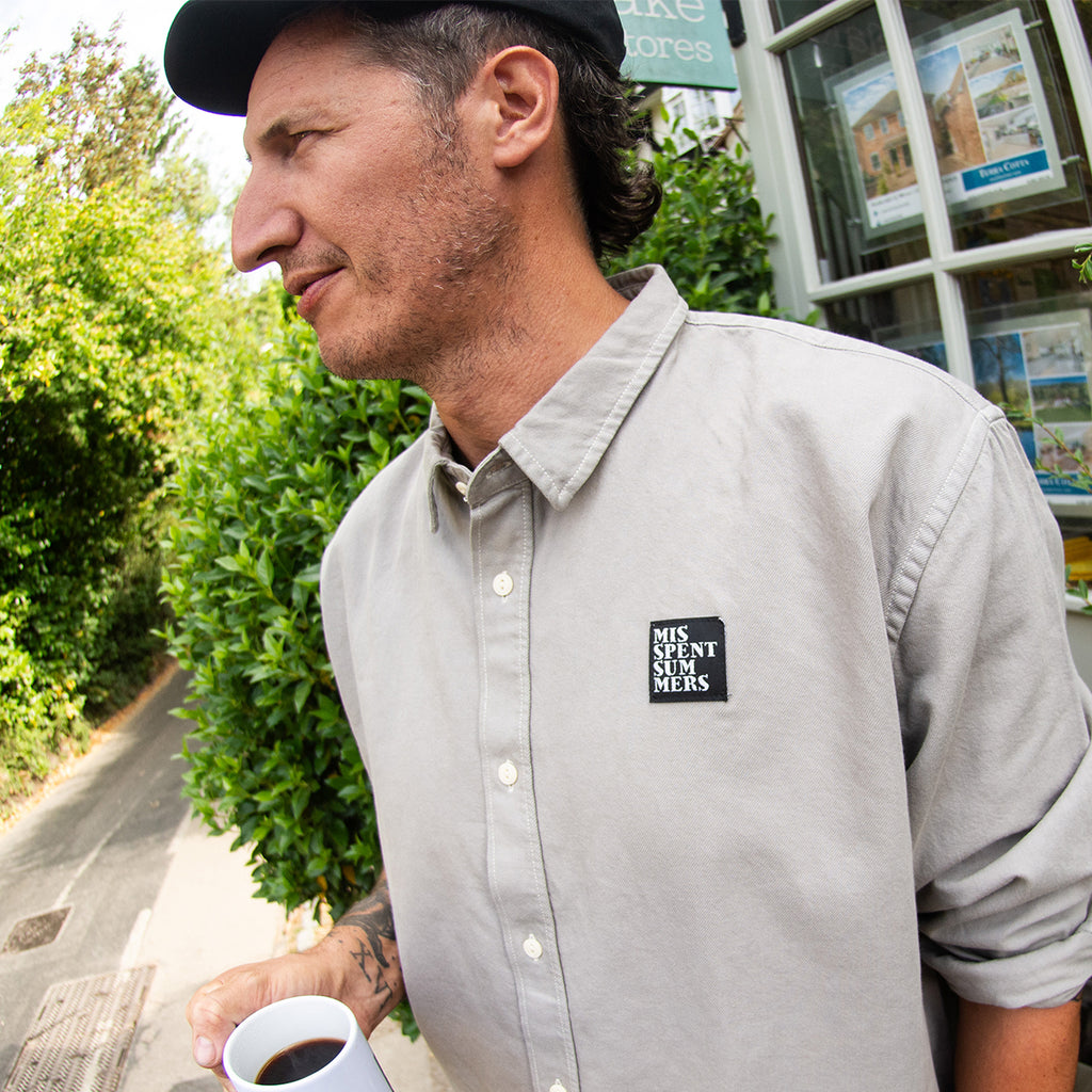 CLASSIC PATCH SHIRT GREY
