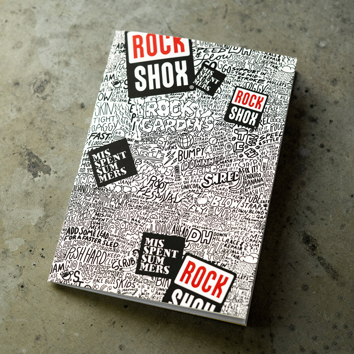 MISSPENT SUMMERS X ROCKSHOX PANDA NOTEBOOK
