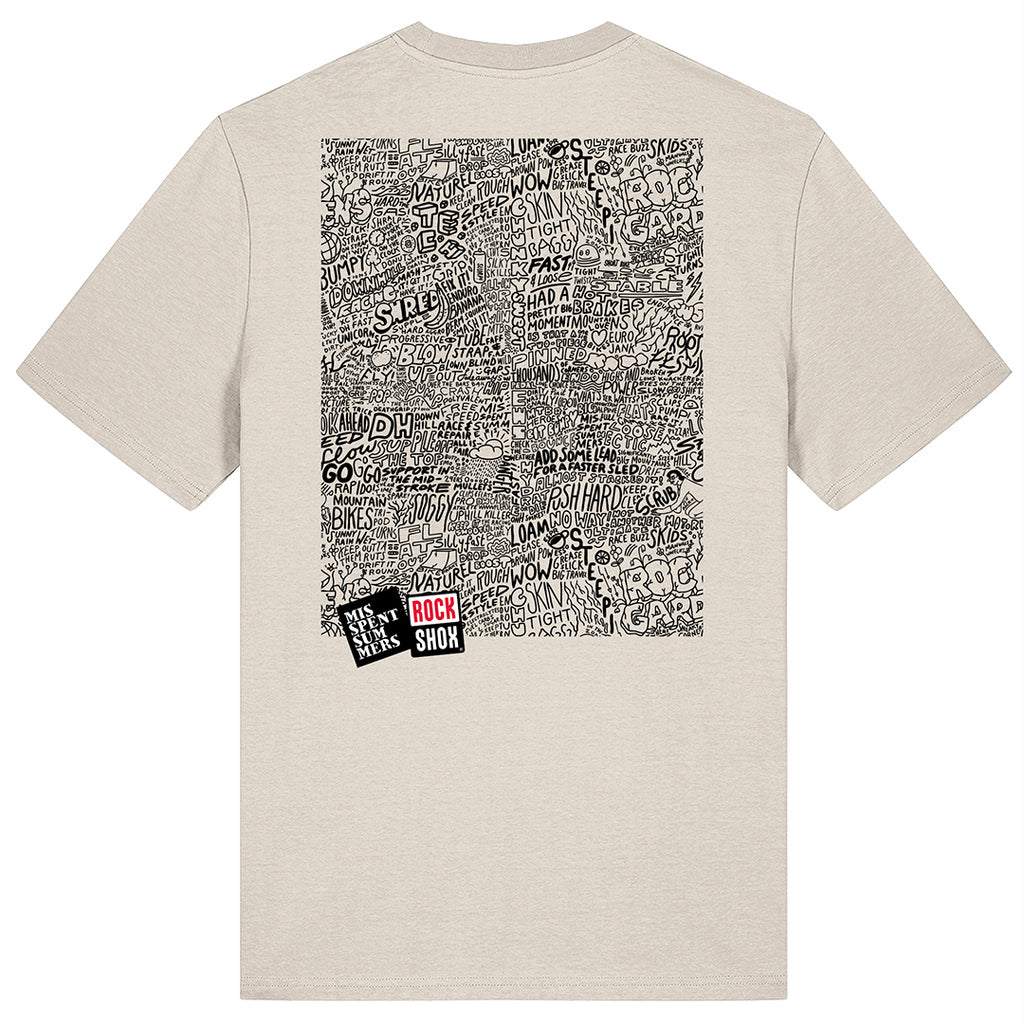 MISSPENT SUMMERS X ROCKSHOX PANDA WRAP TEE