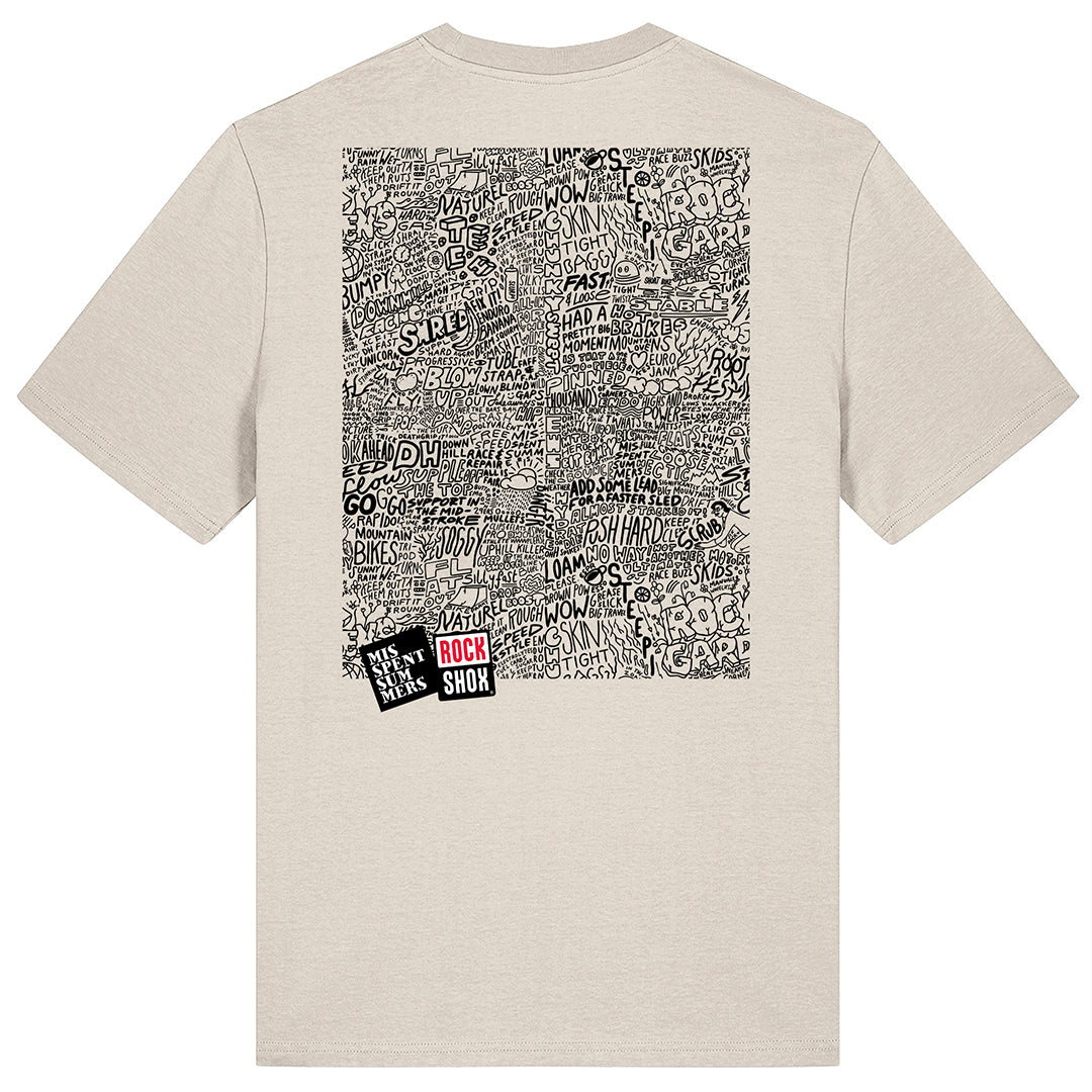 MISSPENT SUMMERS X ROCKSHOX PANDA WRAP TEE