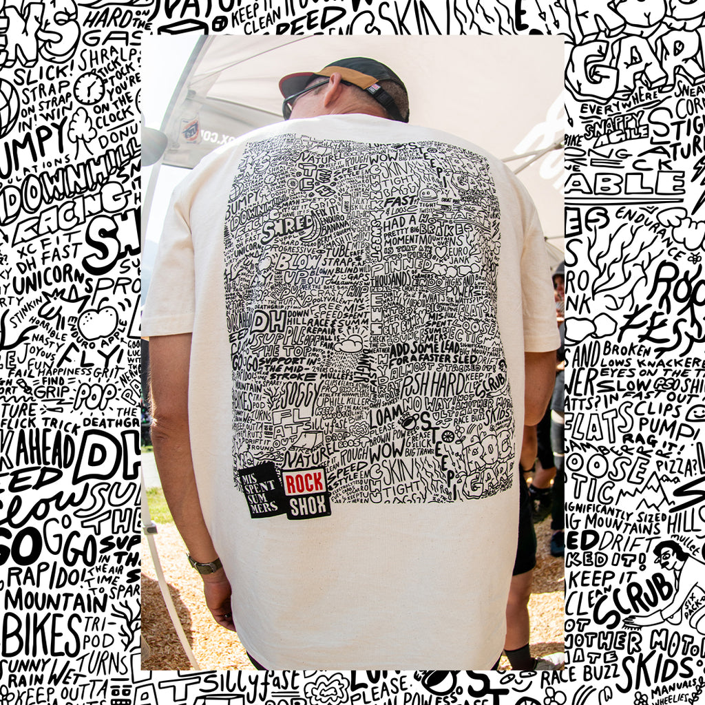 MISSPENT SUMMERS X ROCKSHOX PANDA WRAP TEE