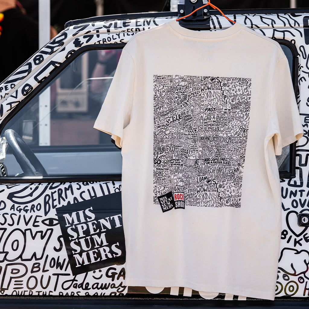 MISSPENT SUMMERS X ROCKSHOX PANDA WRAP TEE
