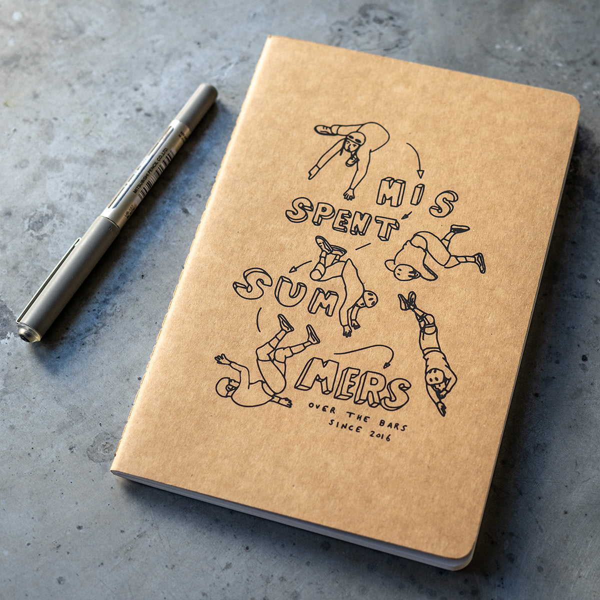 Bike Notepad Notebooks – Misspent Summers — Mountain Bike Books and Merchandise