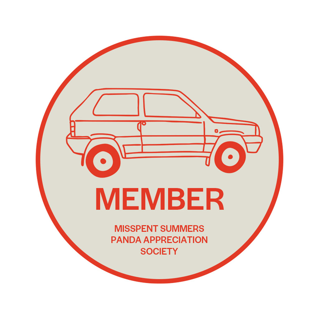 Panda Appreciation Society Iron-On Patch