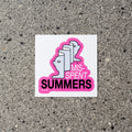 PAPER HEAD VINYL STICKER