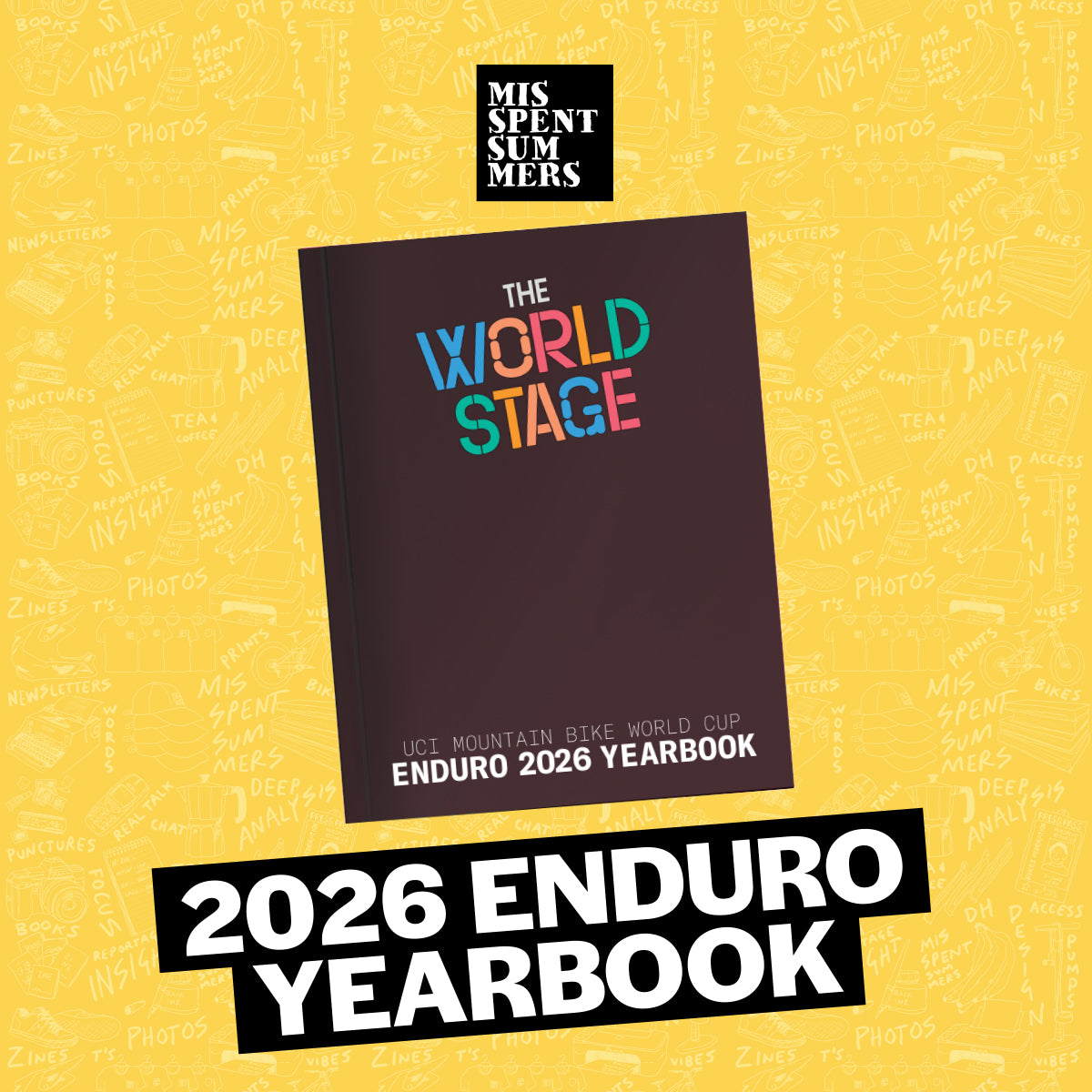 THE WORLD STAGE 2026 ENDURO YEARBOOK PRE-ORDER