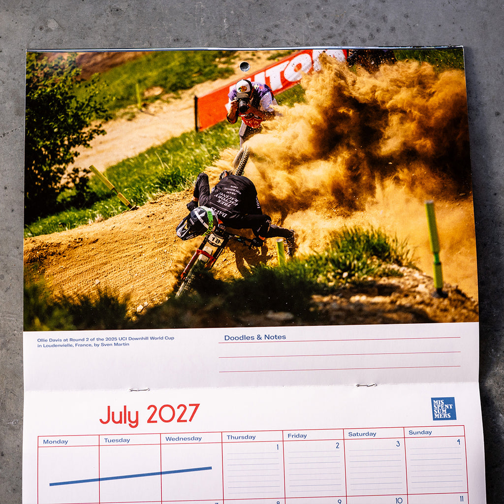 2027 MOUNTAIN BIKE CALENDAR