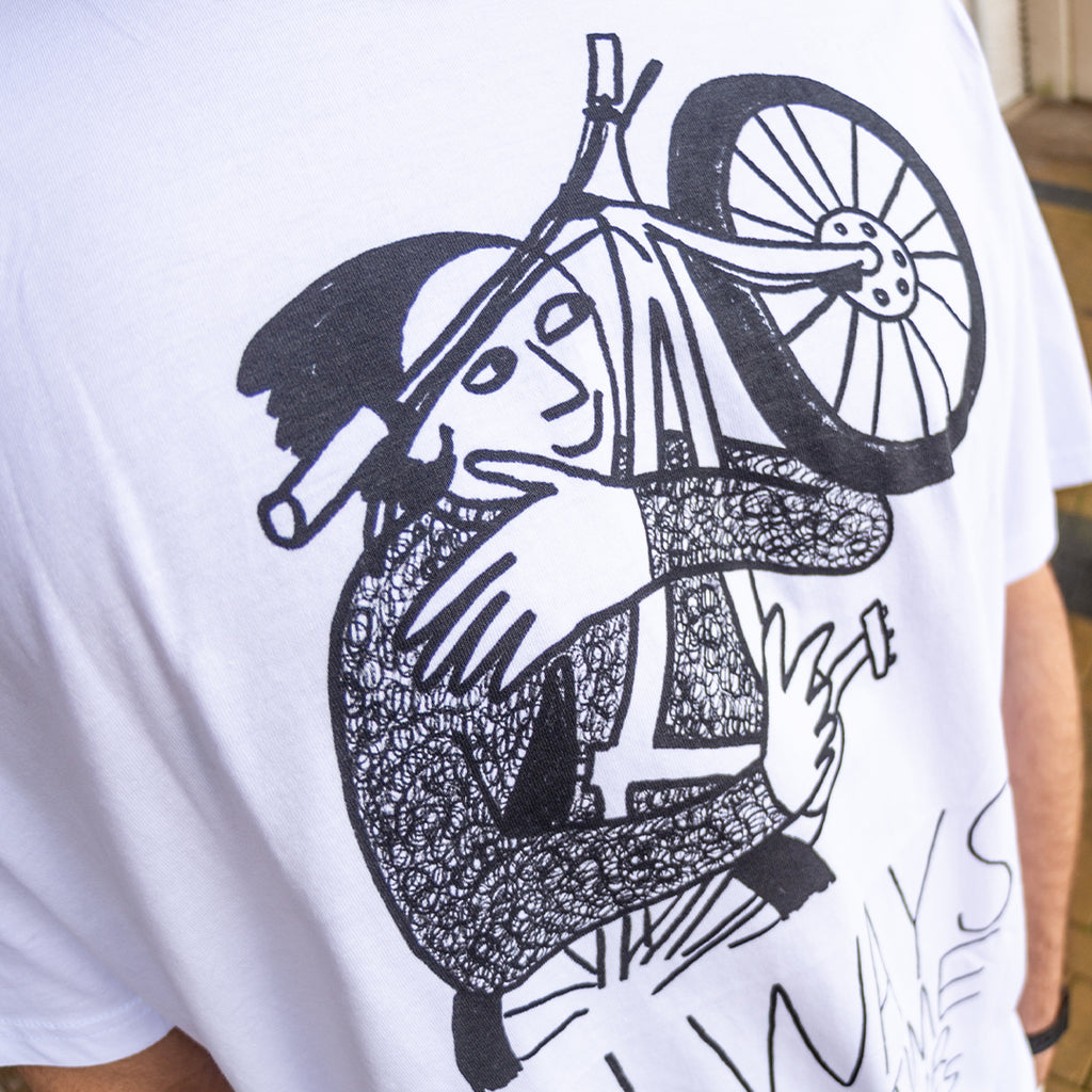 Always Make Time for your Loved Ones Tee – White