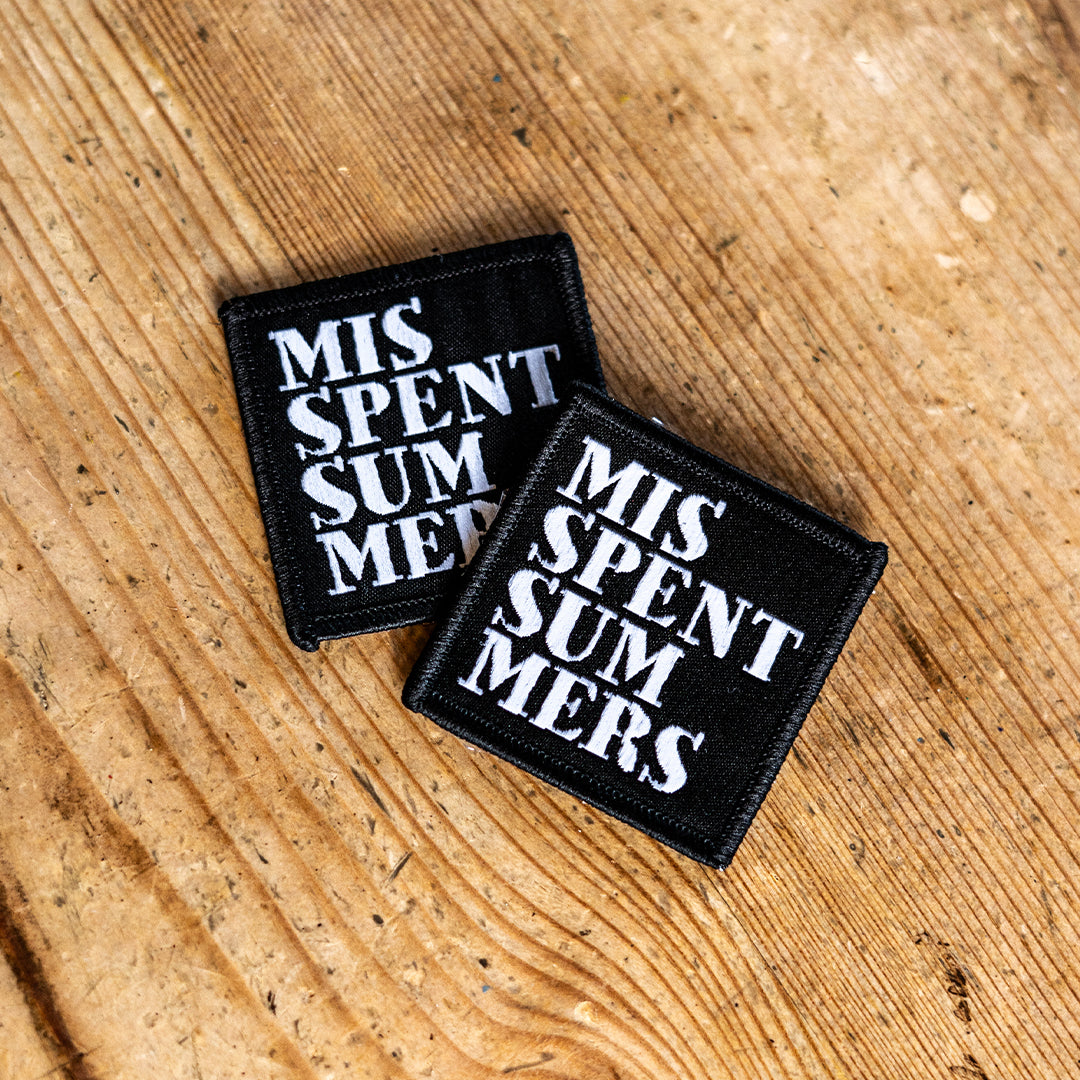 Misspent Summers Logo Patch